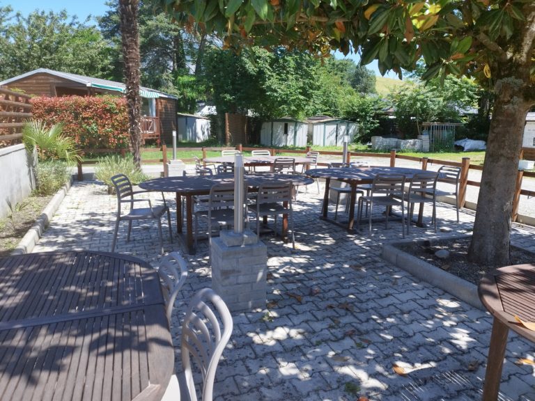 Terrasse ombragée